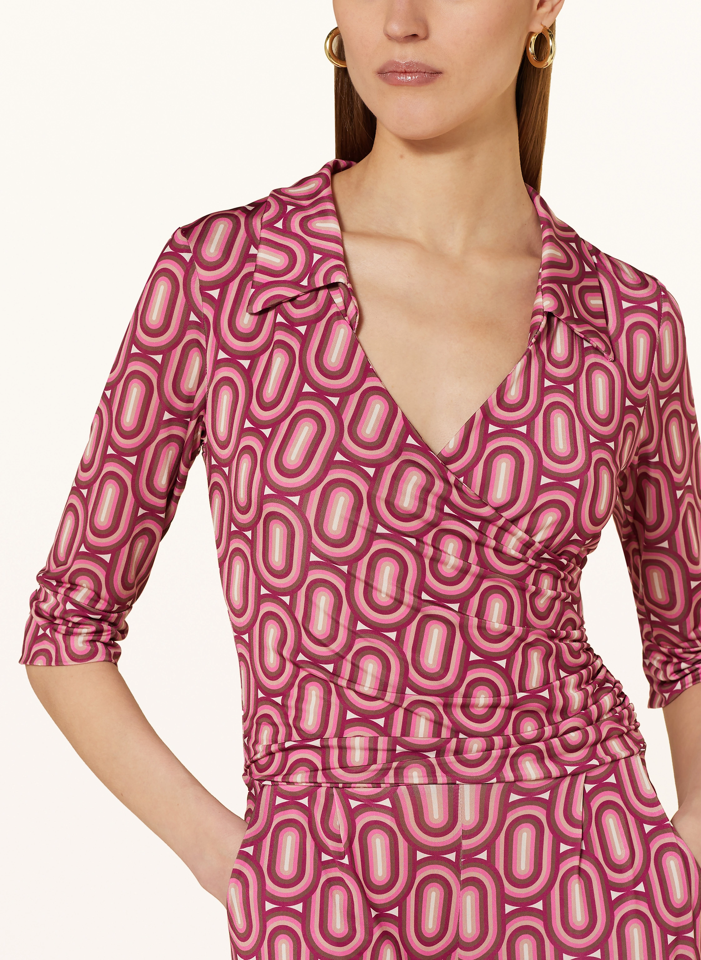 marivie Jumpsuit mit 3/4-Arm