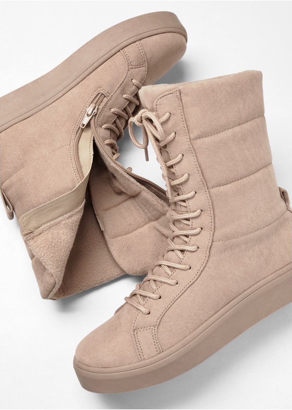 Boots à lacets
