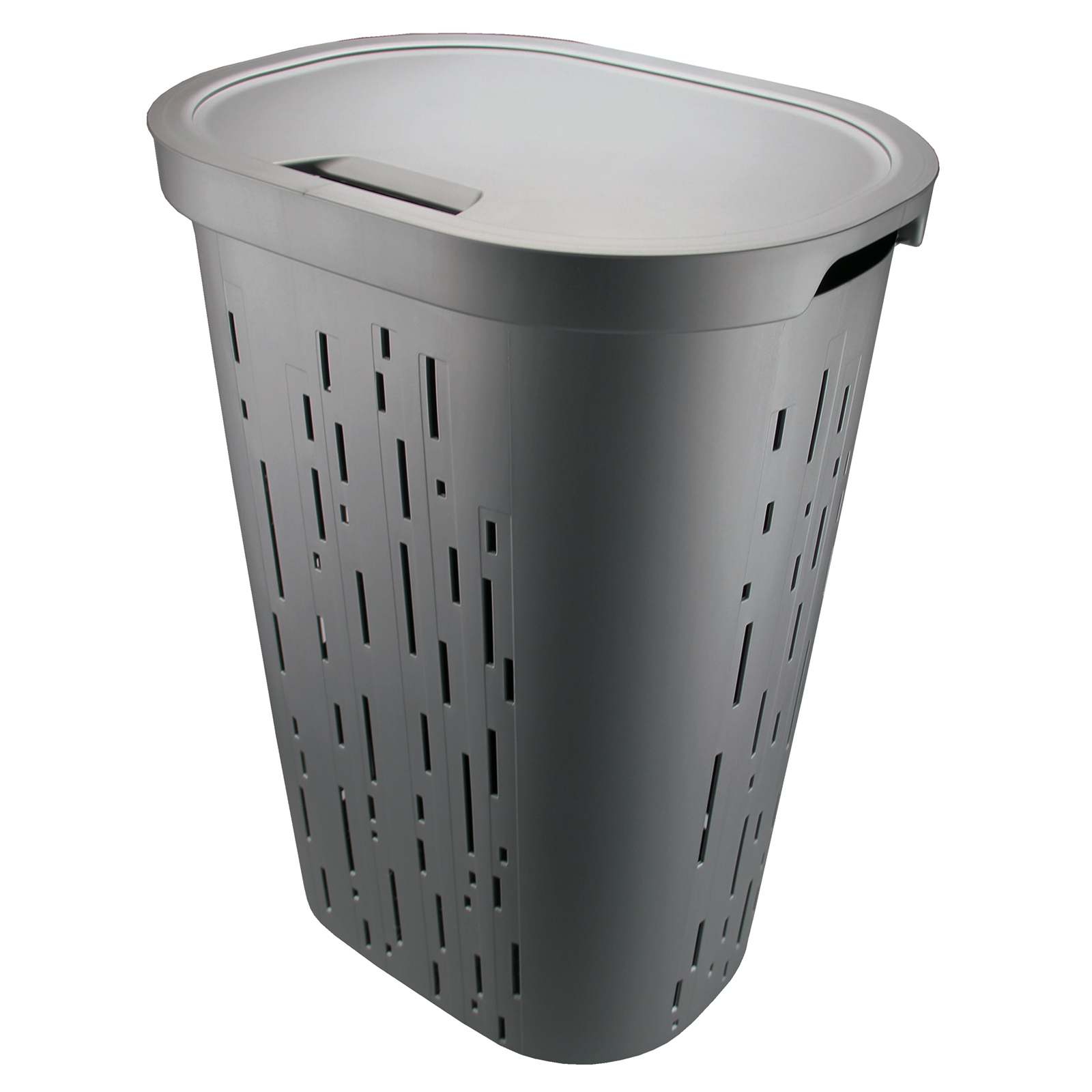 Wäschebox - grau - 55 Liter