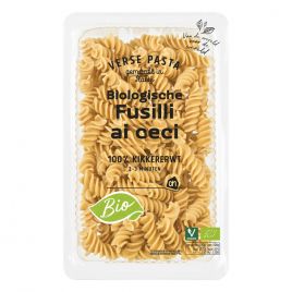 Albert Heijn Biologische kikkererwten fusilli (voor uw eigen risico, geen restitutie mogelijk)