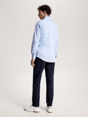 Camisa Slim Fit com Microestampa