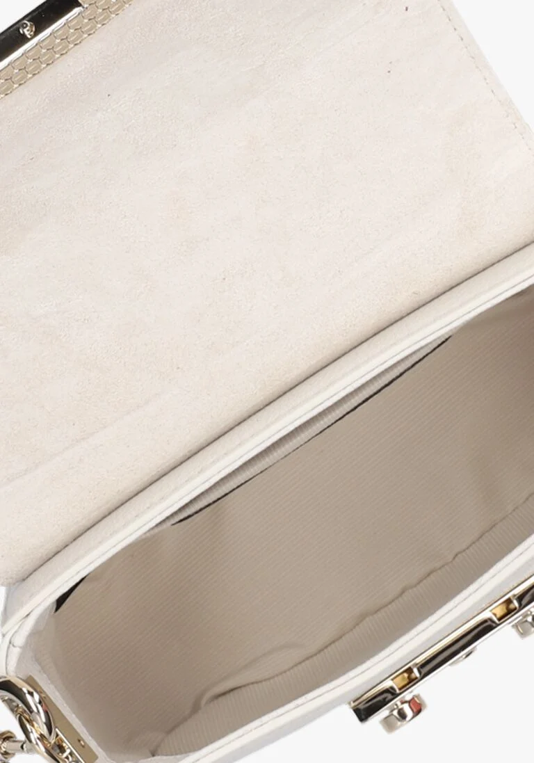 FURLA beige furla schoudertas metropolis mini c.body webbing
