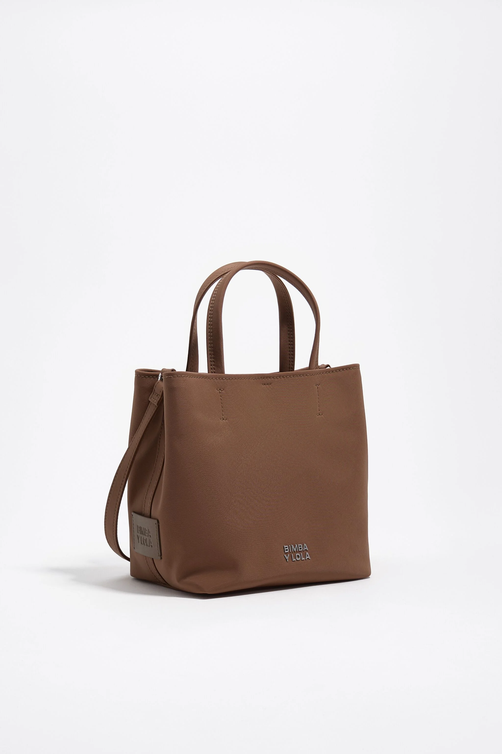 Bolsa média de náilon cor nougat para Chihuahua
