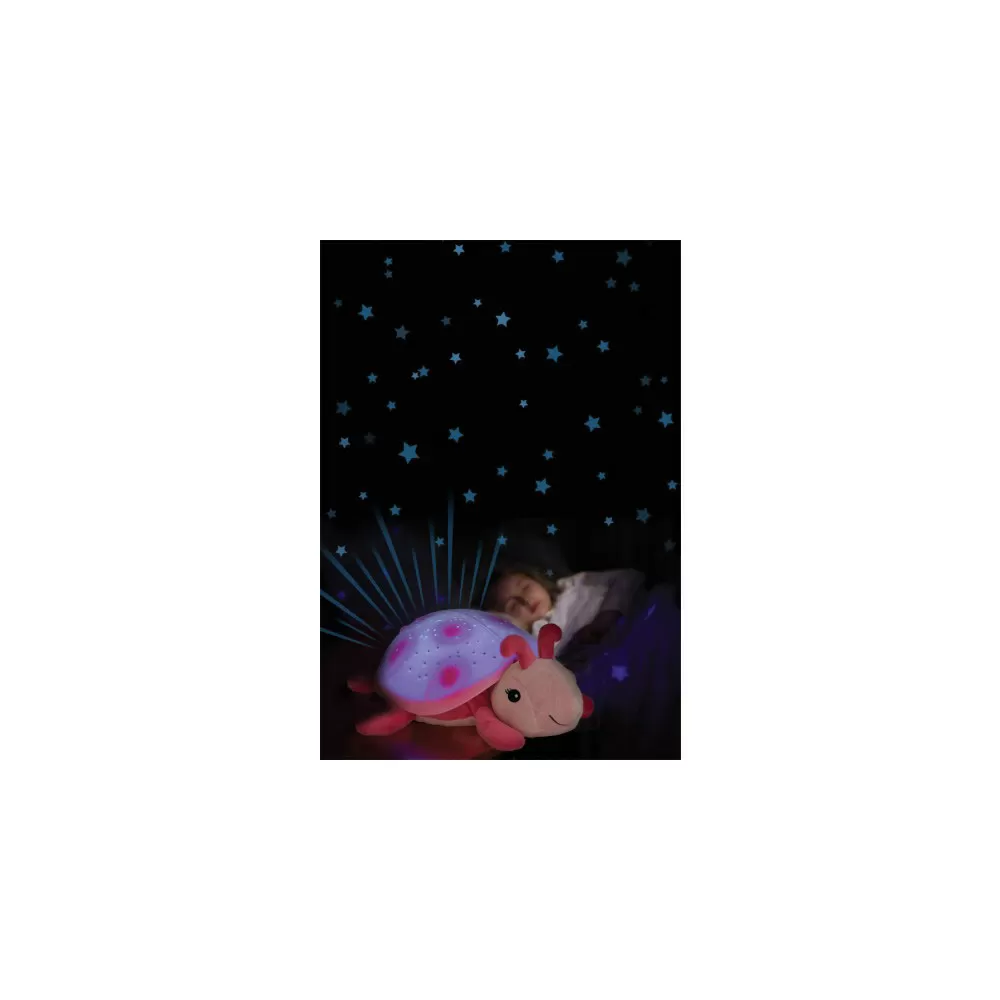 Cloud b Twilight Ladybug- natlampe - pink