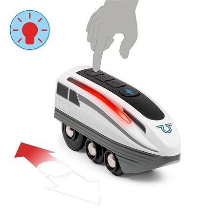BRIO WoRød Tog- Turbo Train - Gr? 36003