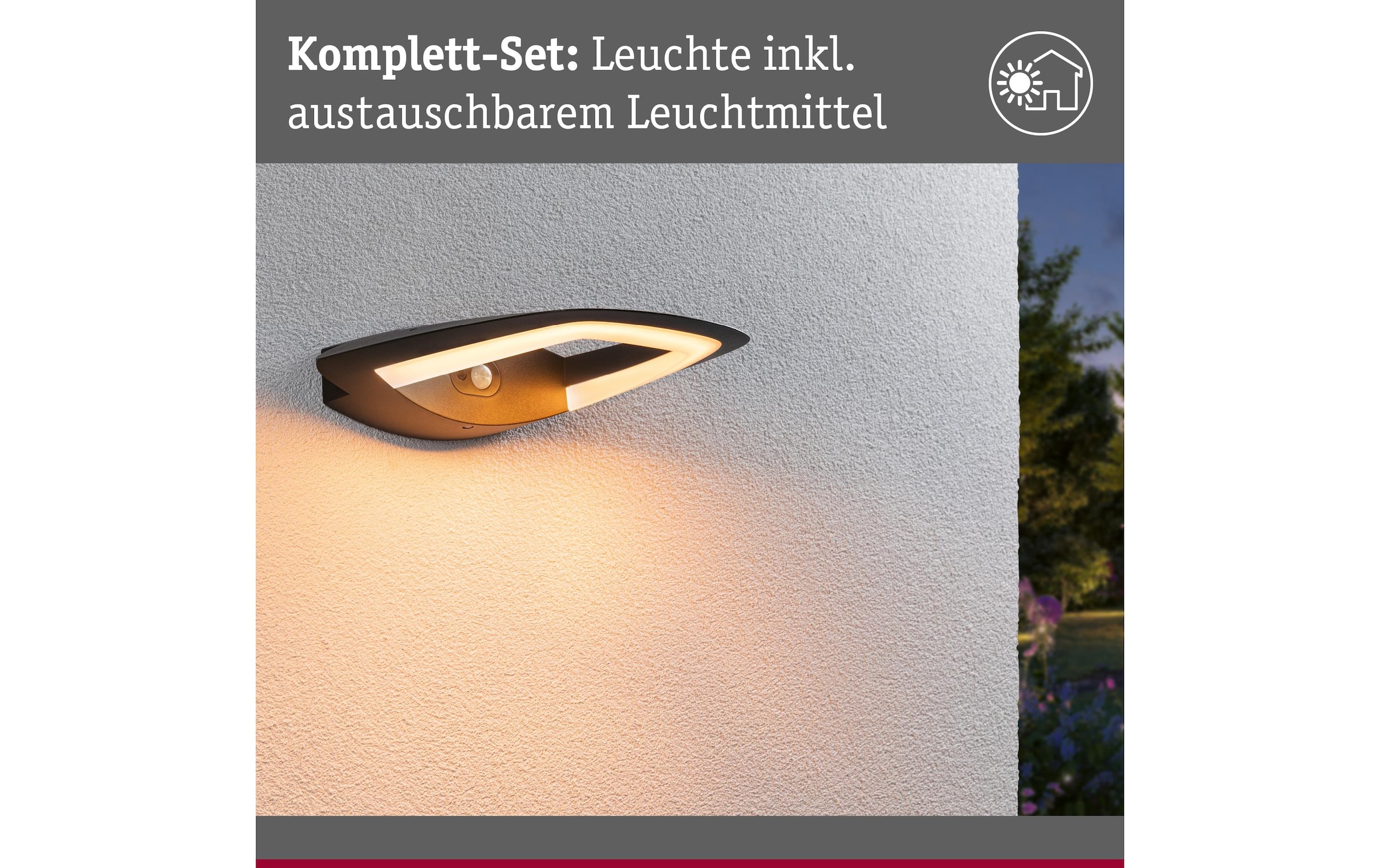 Paulmann LED Wandleuchte »LED Akena Bewe« Warmweiss