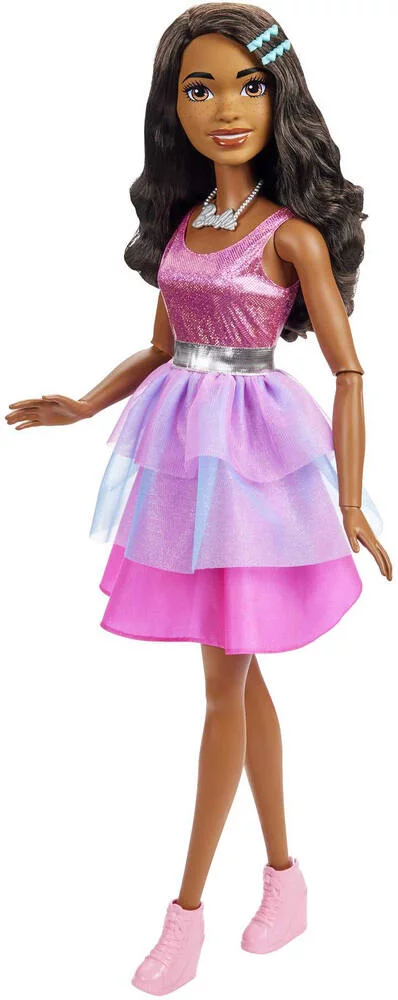 BARBIE - GRANDE POUPEE BRUNE