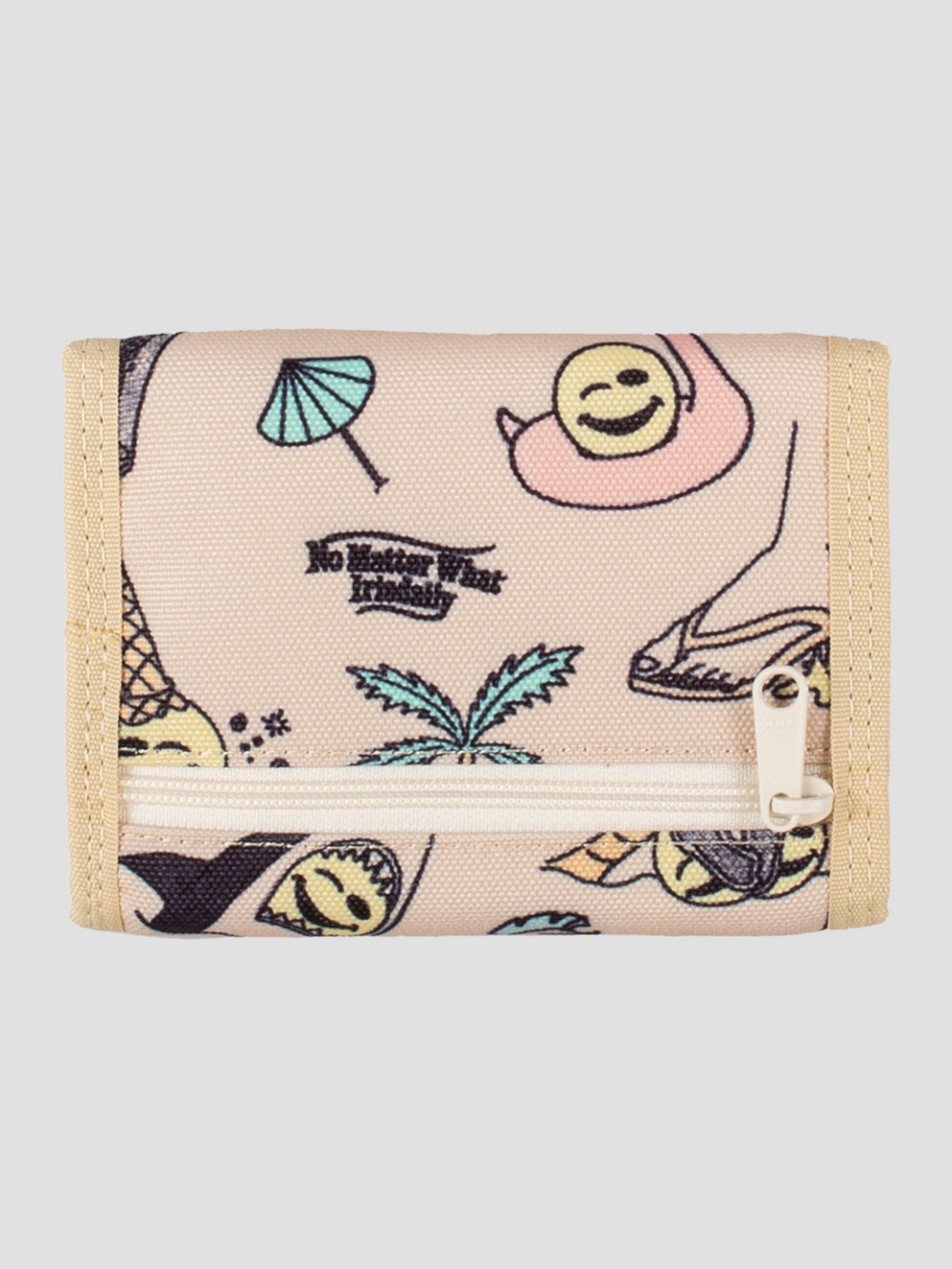 Iriedaily Resort Wallet khaki beach