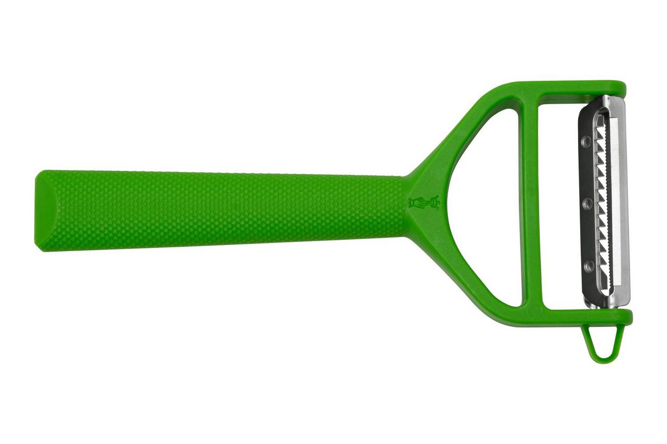 Opinel T-Duo Peeler 002428 Green Polymer dunschiller