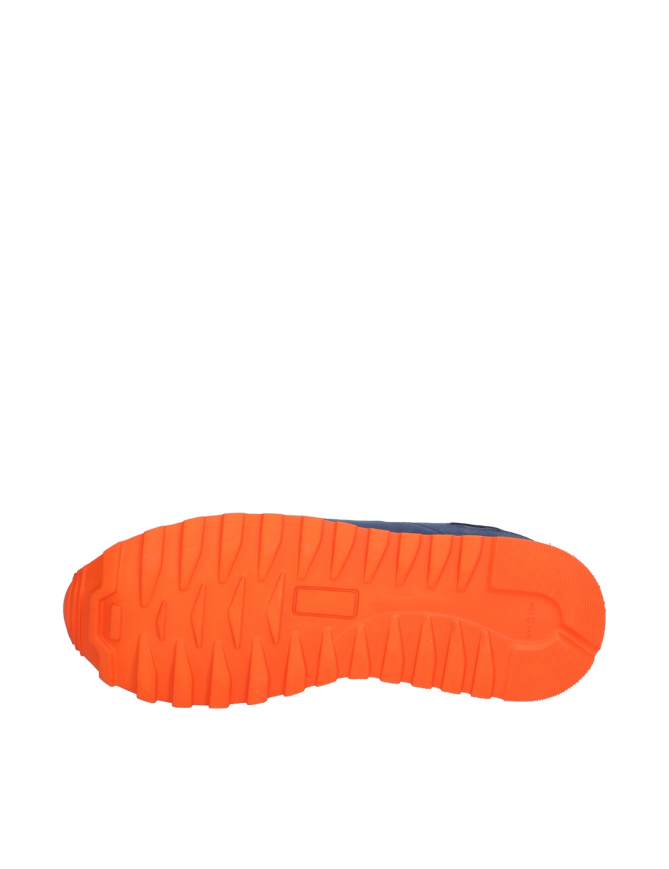 Lederkombi Sneaker