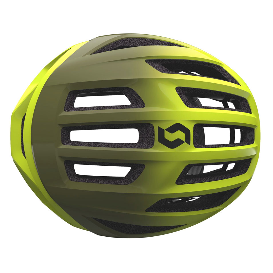 Scott Centric Plus Cykelhjelm Radium yellow RC