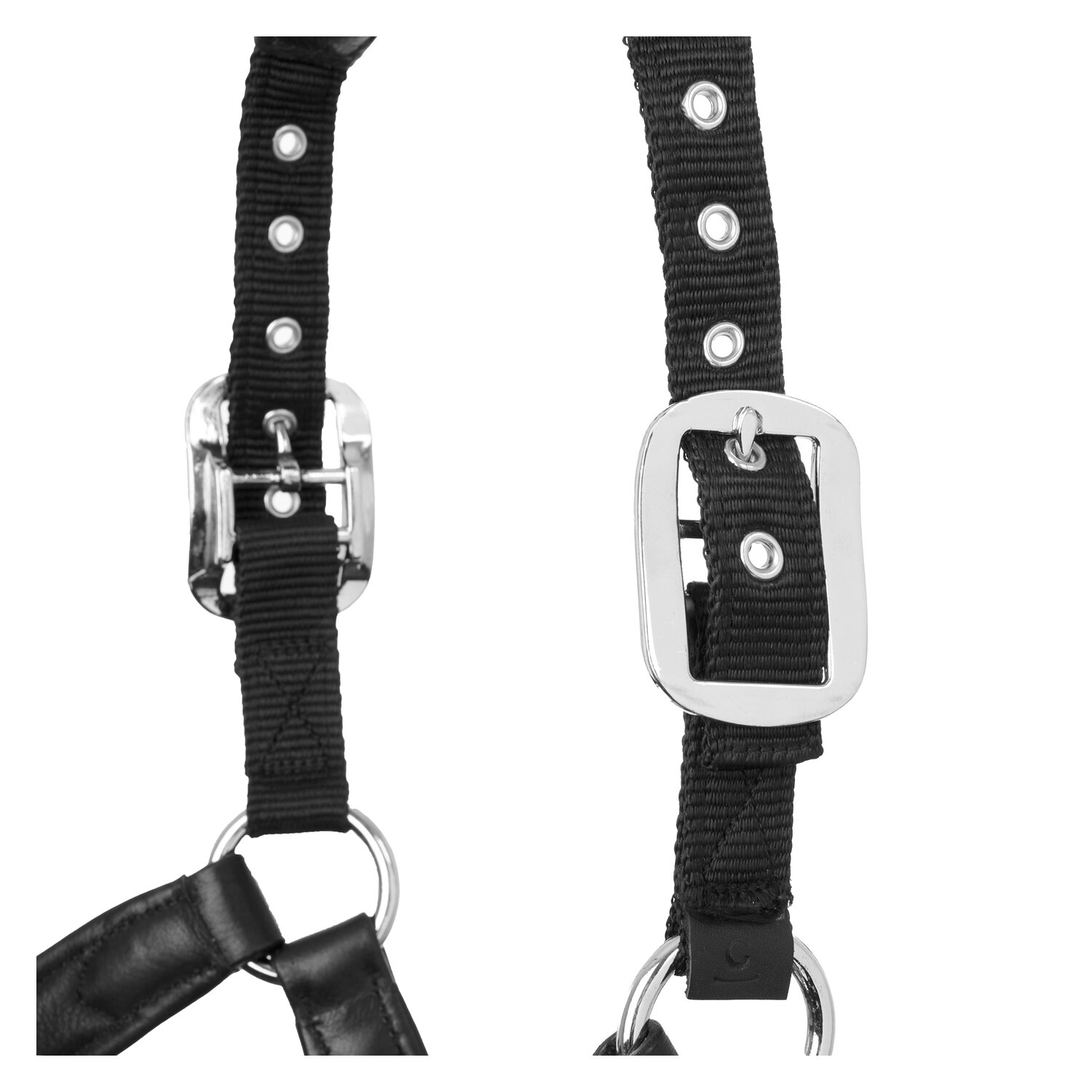 LeMieux Core Lederhalfter Capella  - black - Warmblut
