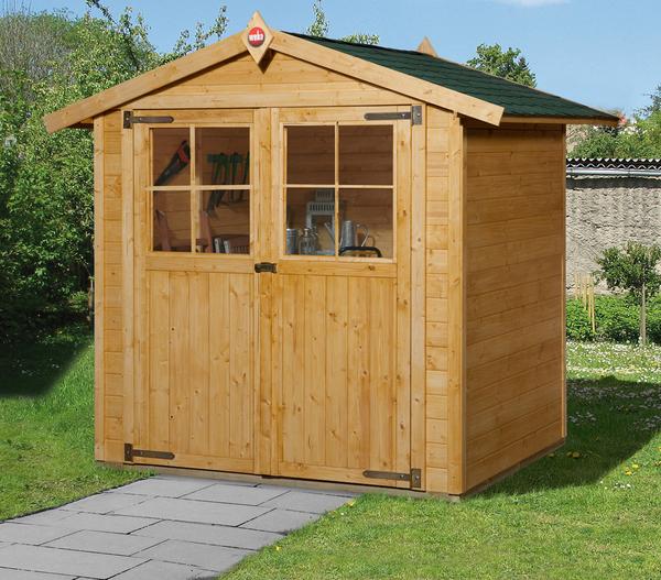Weka Gartenhaus 316 Gr. 2, ca. B240/H221/T217