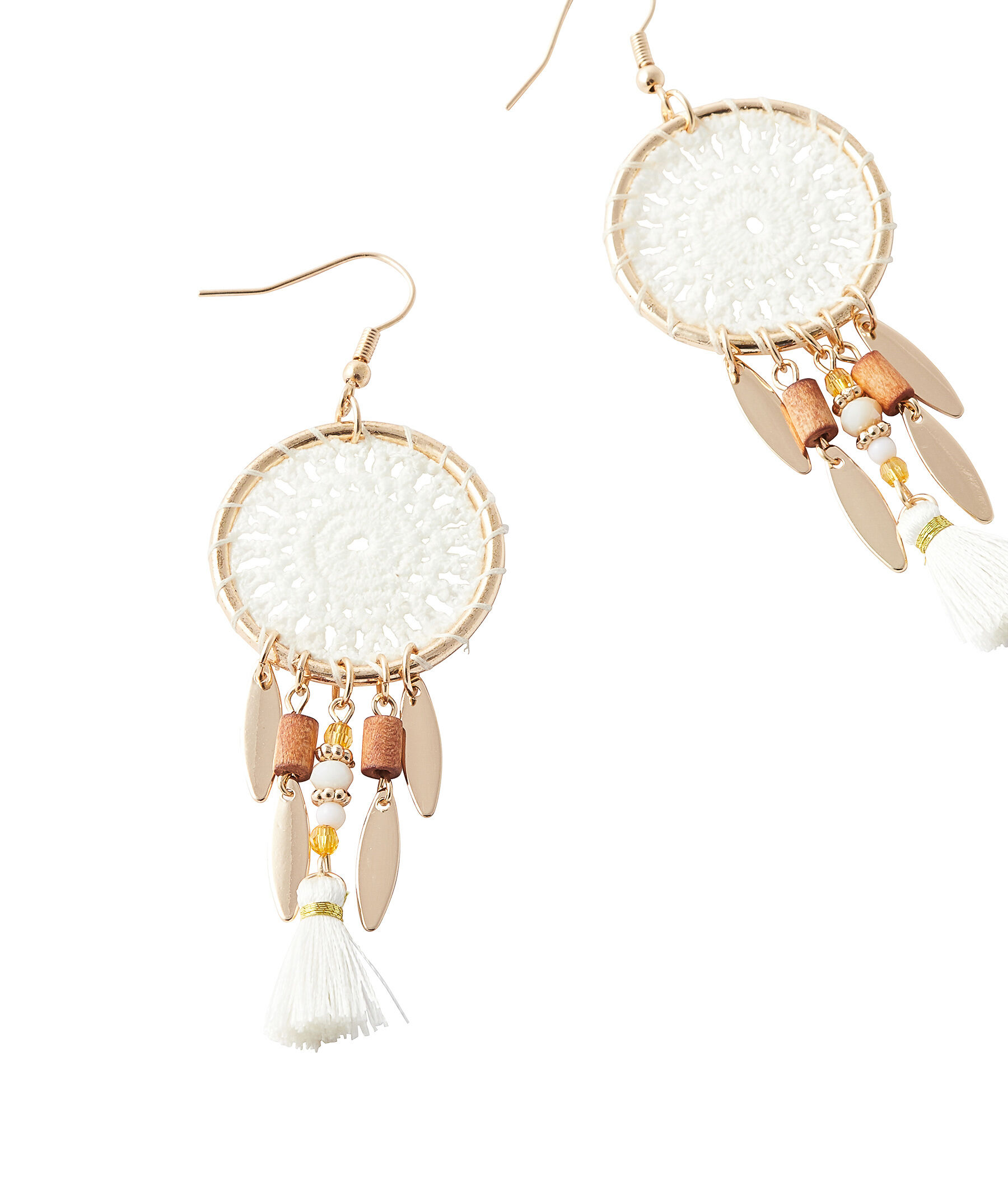 Boucles d'oreilles attrape-rêve - BIJOUX
