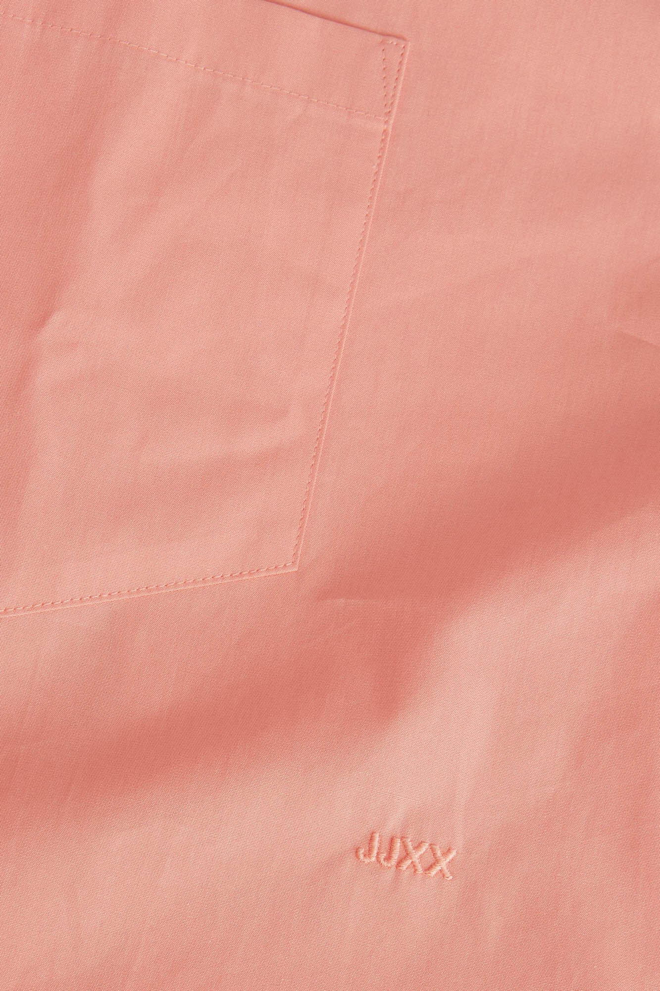 Camisa de popeline de manga comprida