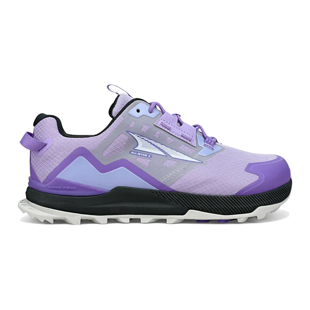 Altra LONE PEAK ALL-WTHR LOW 2 - Chaussures randonné Femme gray/purple
