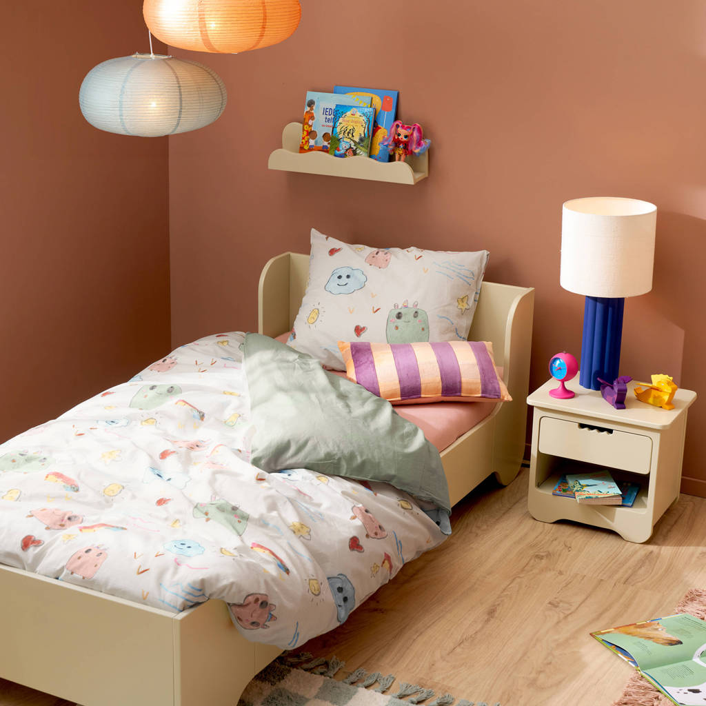 katoenen dekbedovertrek kinderbed (120x150)