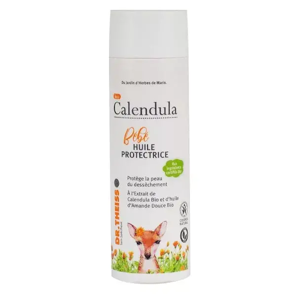 Óleo Protetor Orgânico de Calêndula para Bebês DR Theiss 200ml