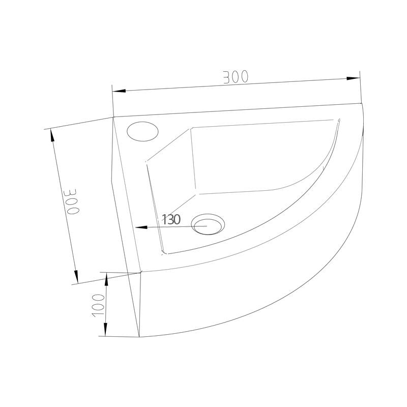Lambini Designs Corner natuurstenen fonteinset