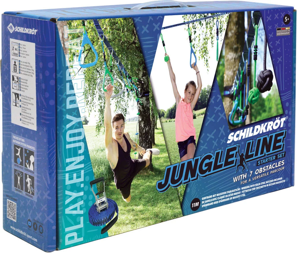 SCHILDKROT SET JUNGLE LINE - ACCROBRANCHE