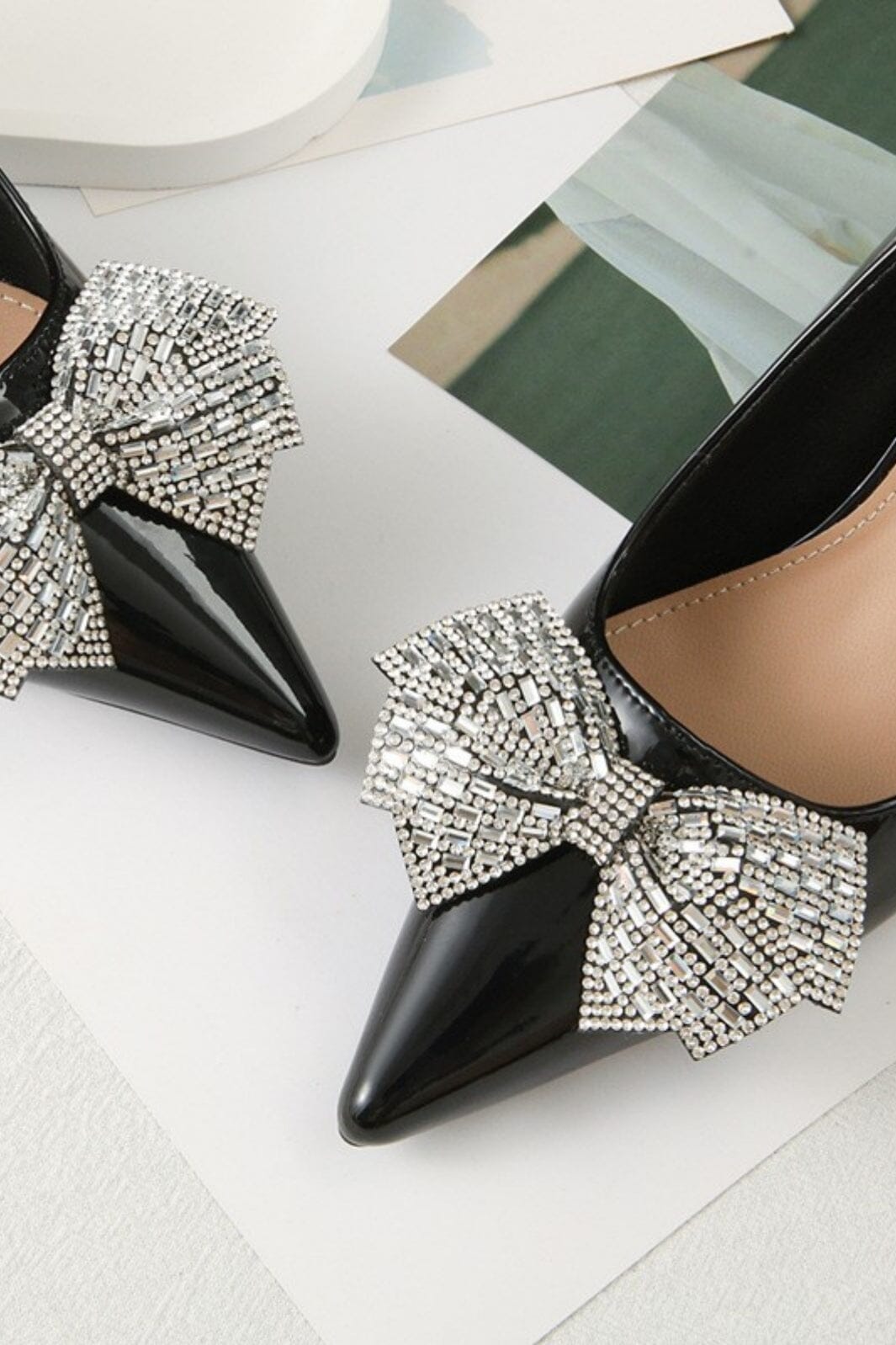 Mellow Moon Smal Bow Glitter forsolvet