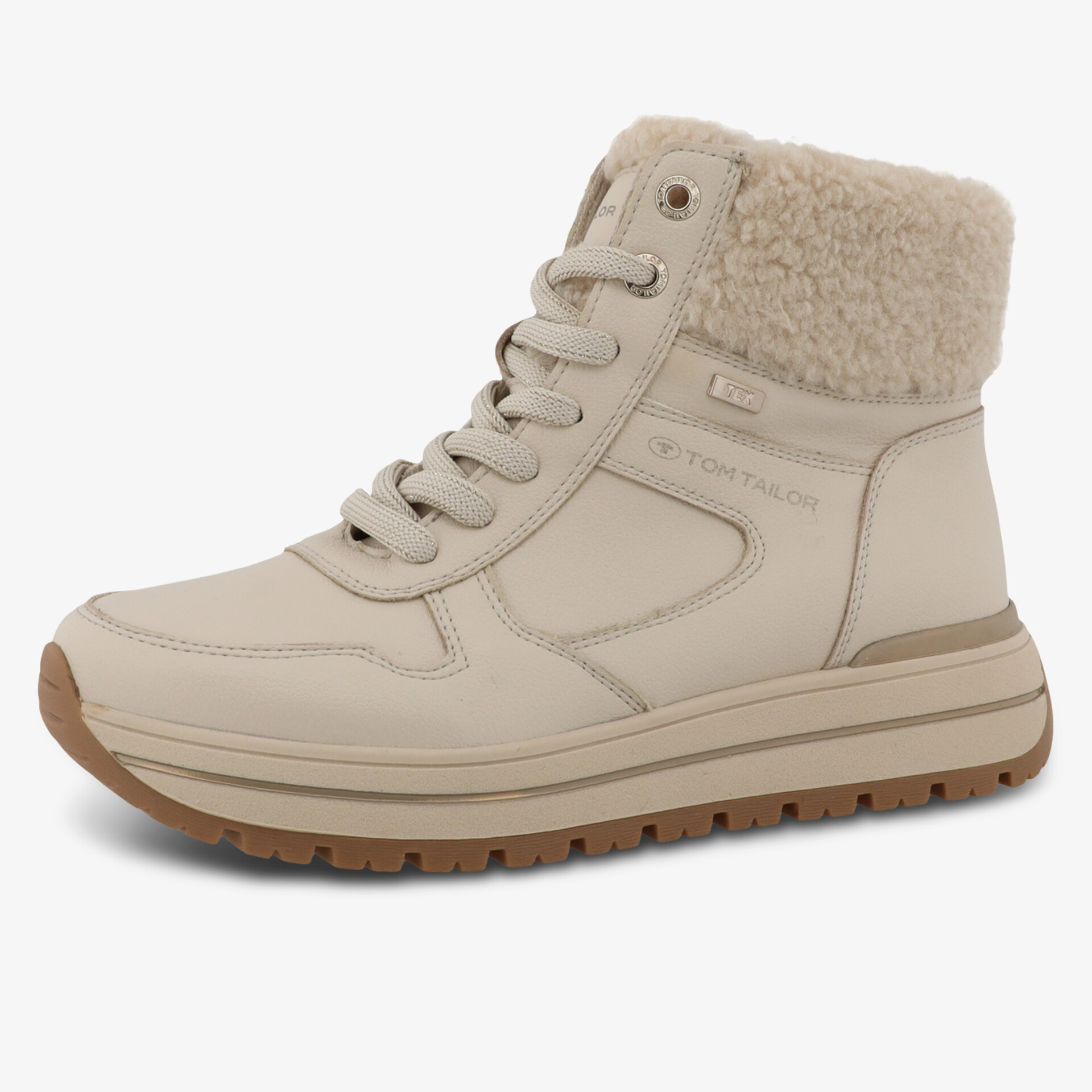TOM TAILOR Damen Winter Boots beige