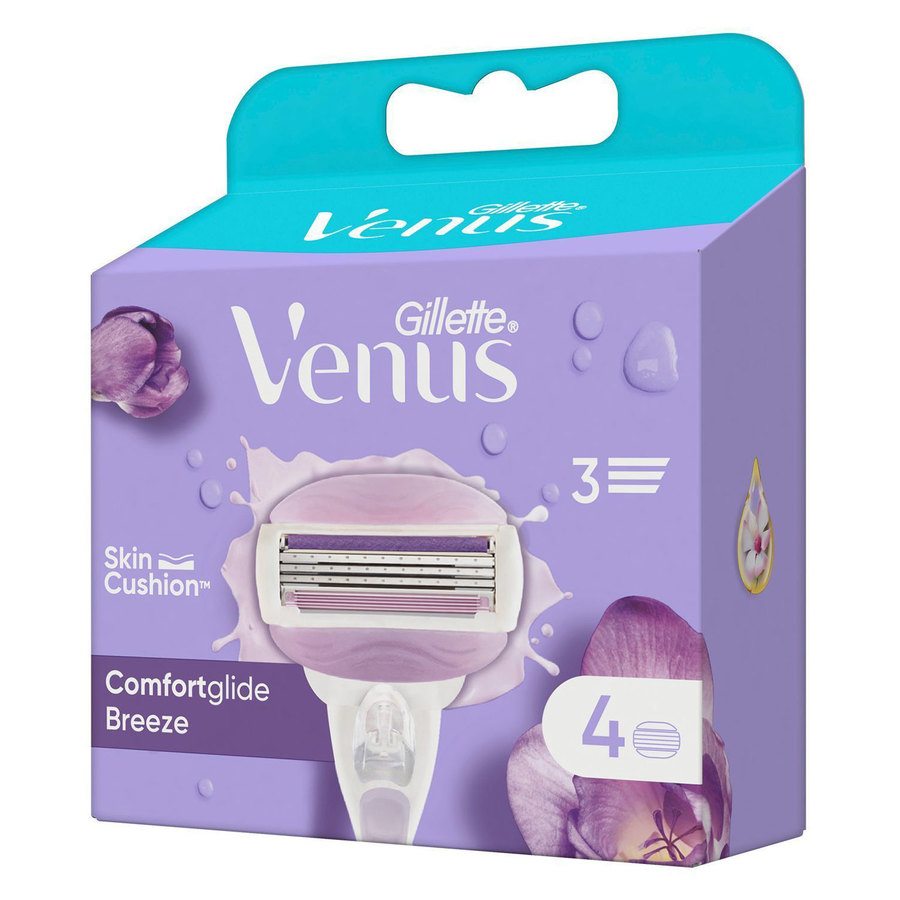 Venus Comfortglide Breeze Razor Blades 4pcs