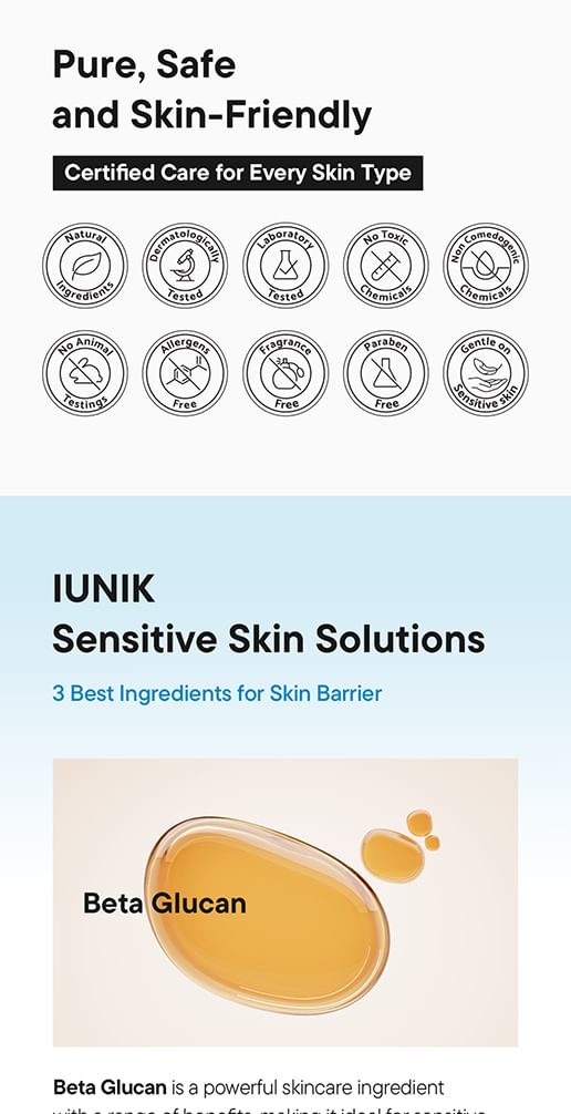 iUNIK - Beta-Glucan 3X Barrièrecrème