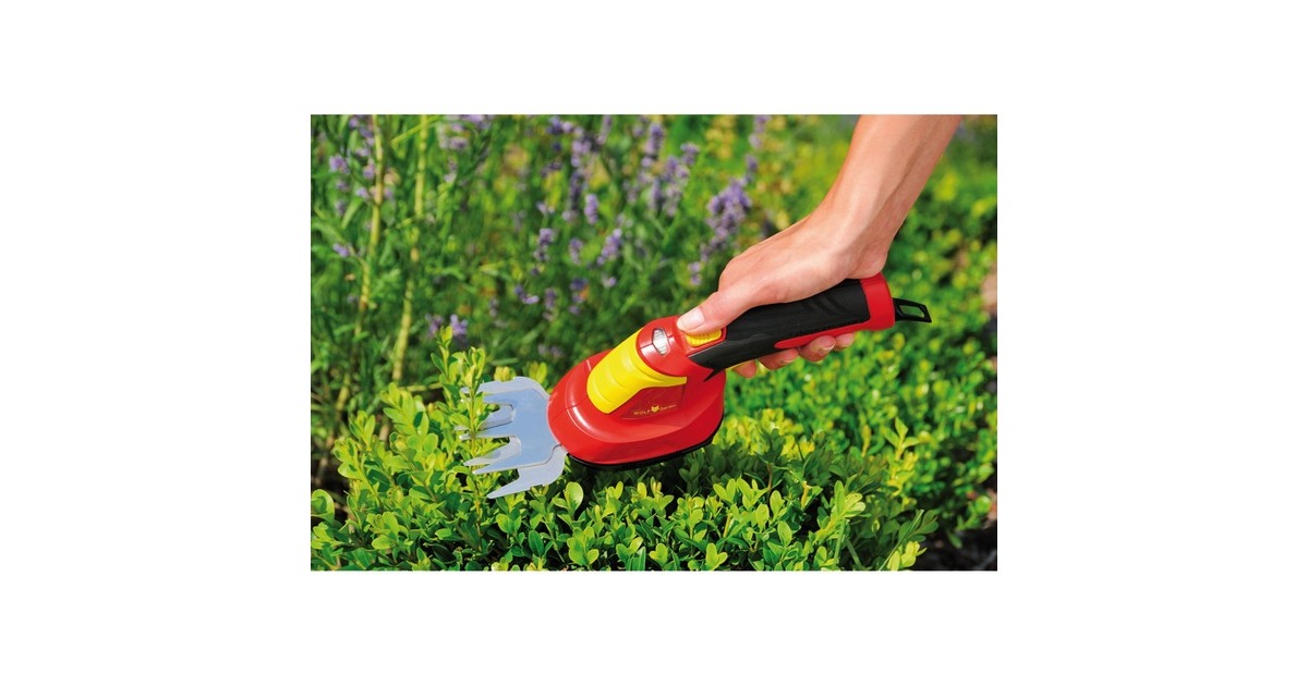 WOLF-GartenLI-ION Power Finesse 30R Grasschaar  (Rood/geel, Accu inbegrepen)