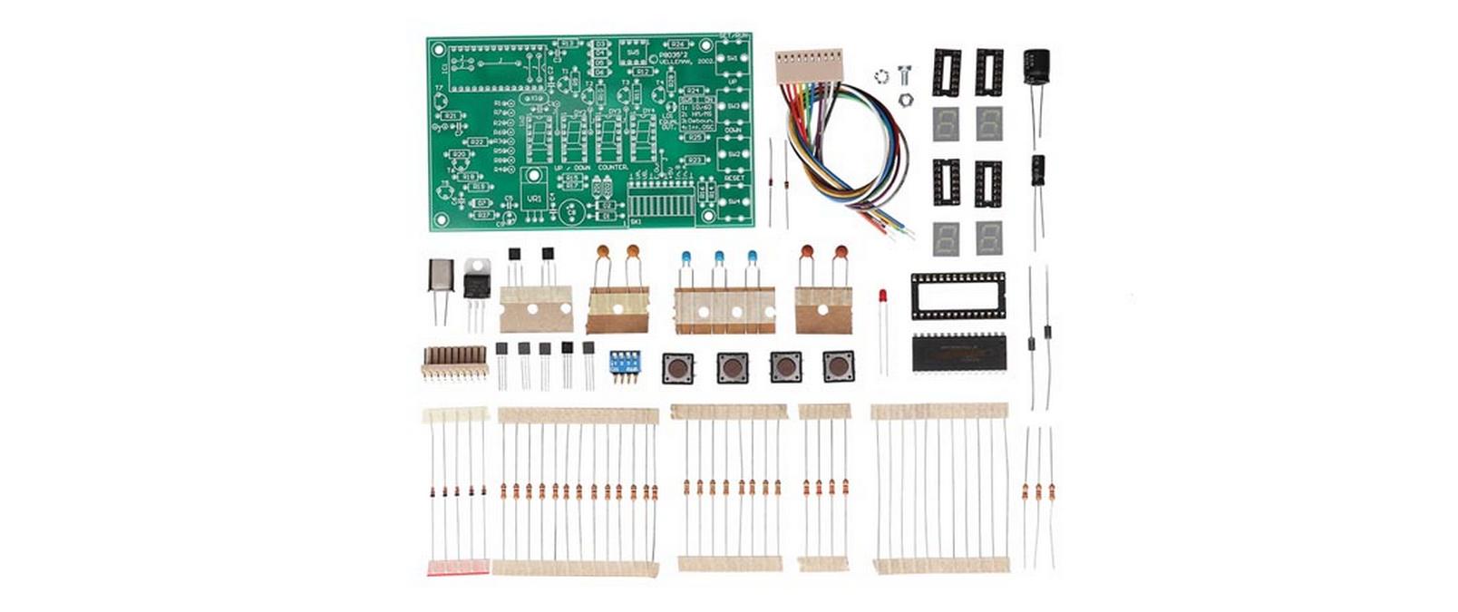 Bausatz WST8035 Vor-/RückwärtszählerMultifunktionaler Vor-/Rückwärtszähler