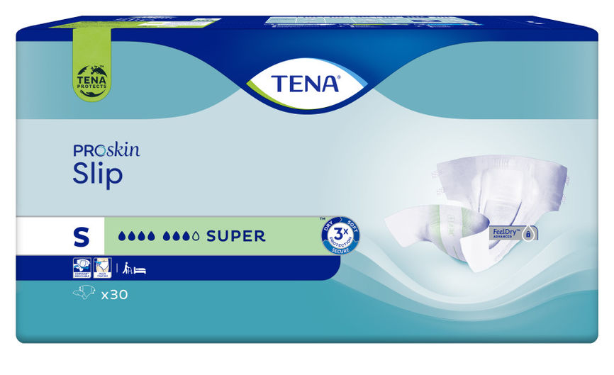 TENA Slip Super bleier str. S 30 stk