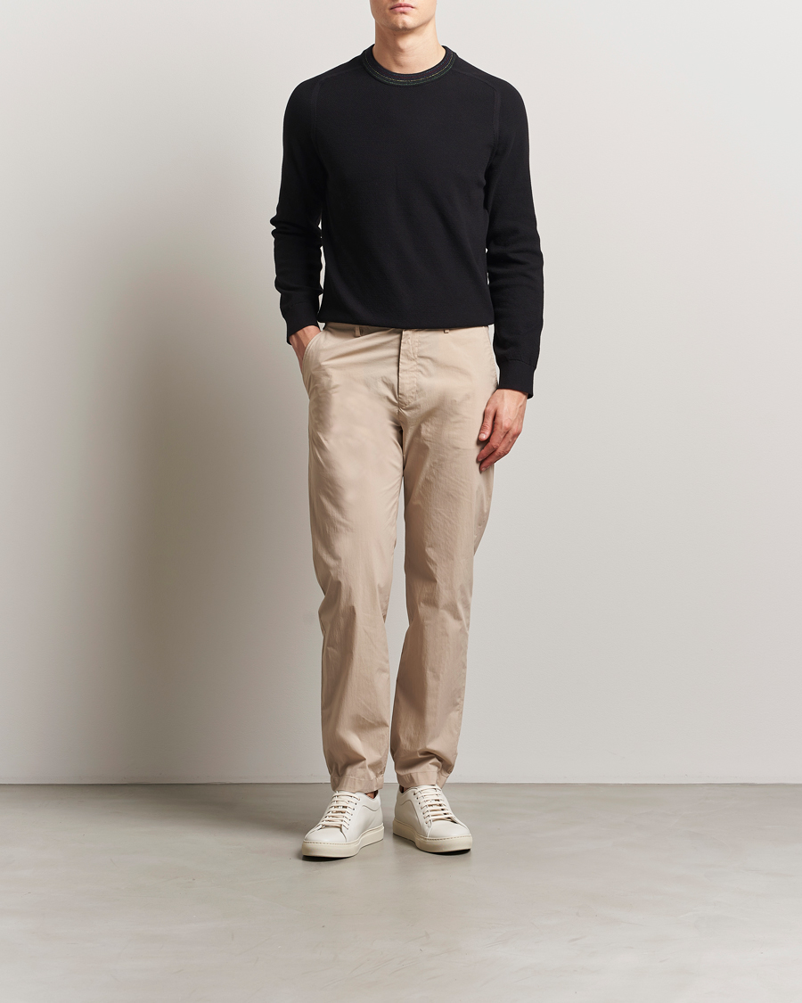 PS Paul Smith Cotton Knitted Sweater Black