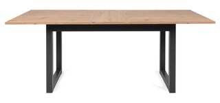 Tisch Denver Artisan Oak-Optik/Anthrazit 160(200) x 75 x 90 cm