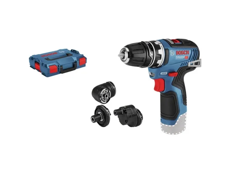 Bosch SKRUEMASKINE GSR12V-35FC SOLO 4XBOR LBOX - SOLO
