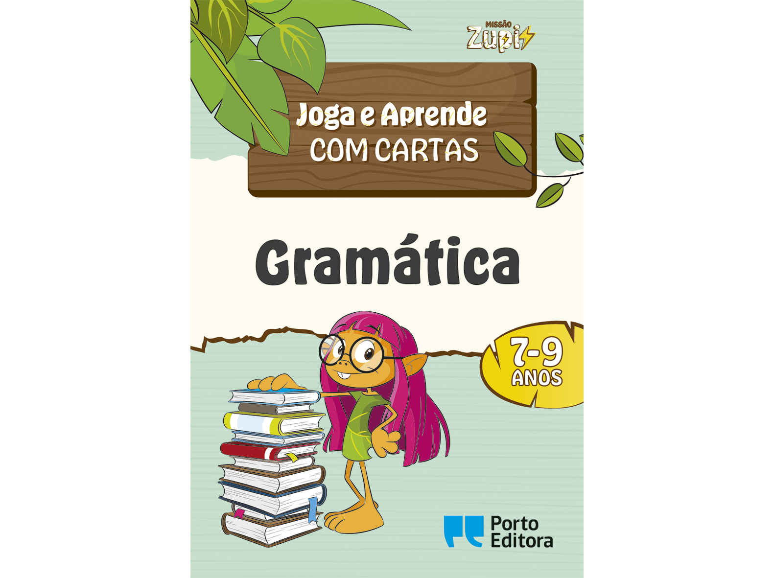 LIVRO GRAMÁTICA - JOGA E APRENDE COM CARTAS 7-9 ANOS