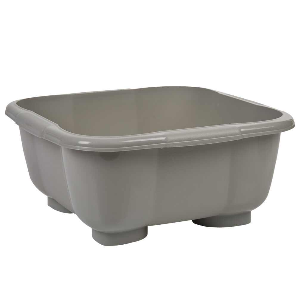 Bassine avec bouchon 9,6 L grise