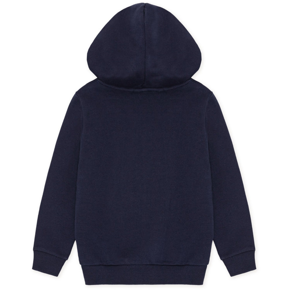 Køb Les Deux Kids Dark Navy Encore Bouclé Hættetrøje