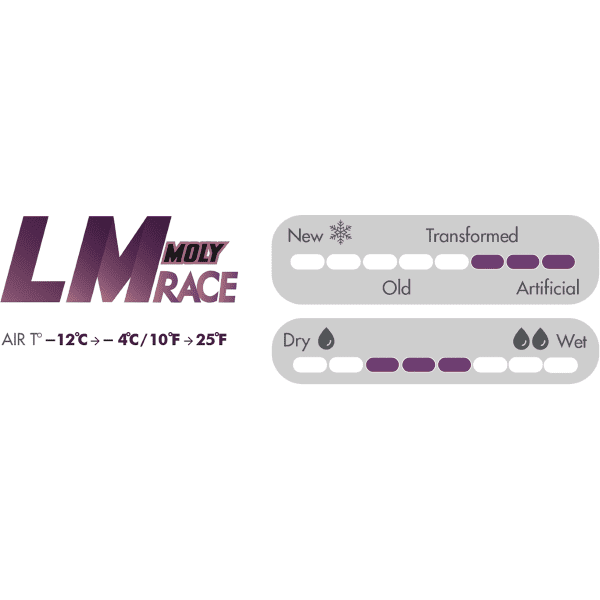 Fart ski VOLA MOLYBDEN LM RACE PURPLE 80 G UNI