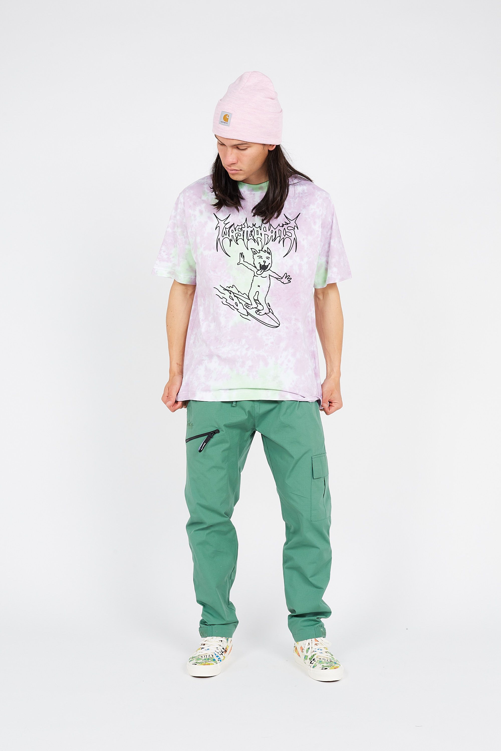WASTED T-shirt  TOON SURF Multicolore