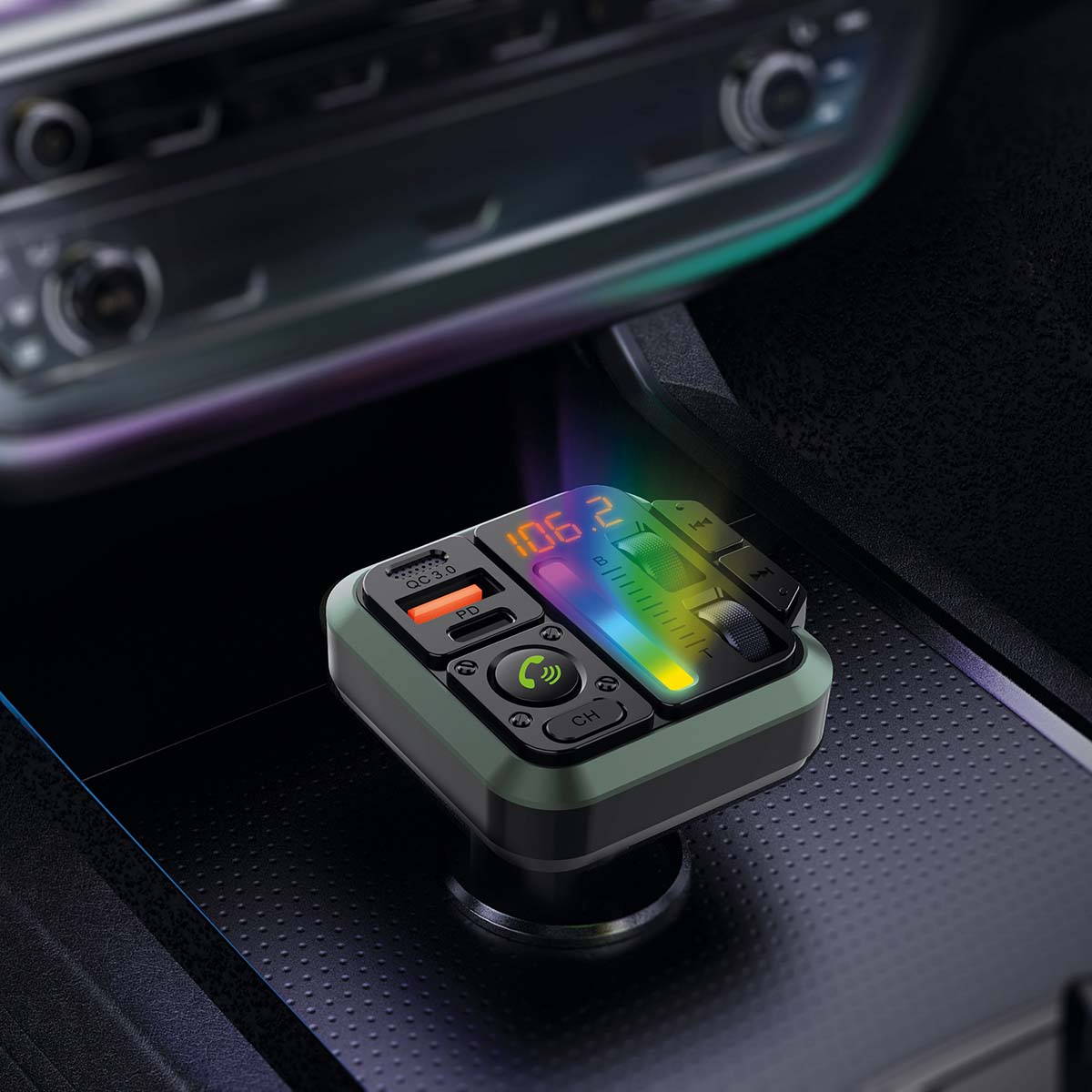 Nedis CATR2024BK FM-Audiotransmitter