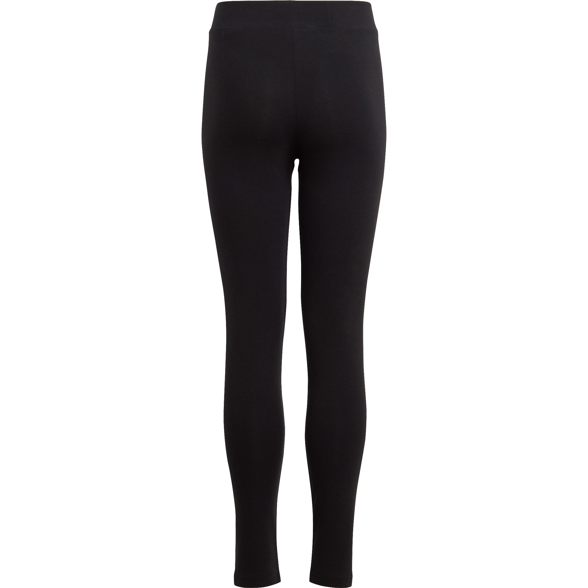 adidas Essentials Linear Logo Cotton Leggings Mädchen schwarz