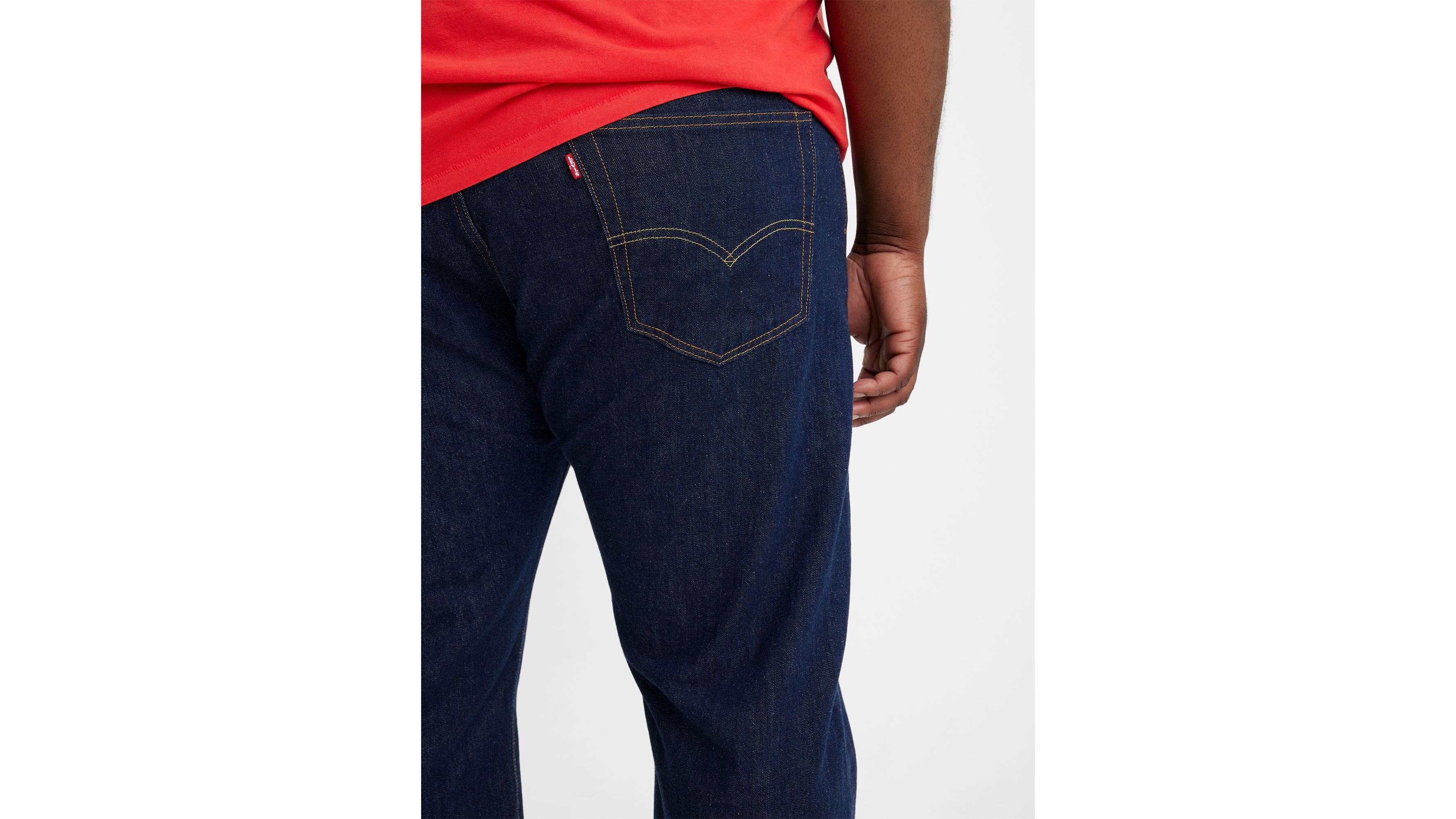 Jean 501® Levi's® Original (Grandes tailles) - Onewash - Bleu