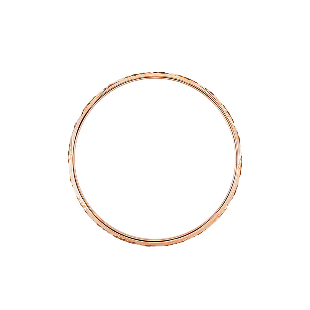 Alliance Clotilde Ruban Plat Or Bicolore