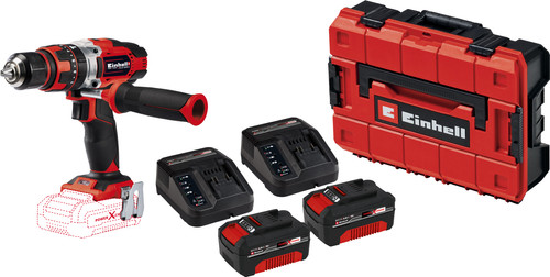 Einhell TE-CD 18/48 Li-i Solo 4,0 Ah Accu (2x) E-Case S-F Starterspakket