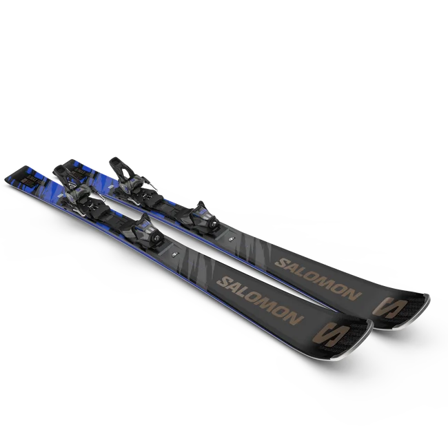 S/MAX 10 XT (and M12)  Pisten-Ski-Set, Unisex Black/Driftwood/RaceBlue