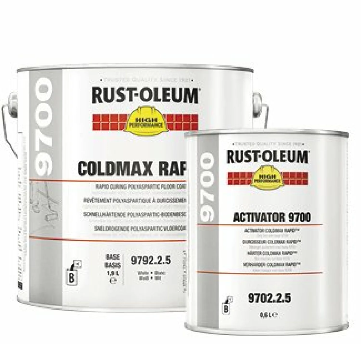 Rust-Oleum 9700 Coldmax Rapid - wit wg - 1,75L
