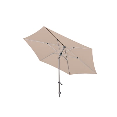 Sonnenschirm Stilfser, Rund, Beige