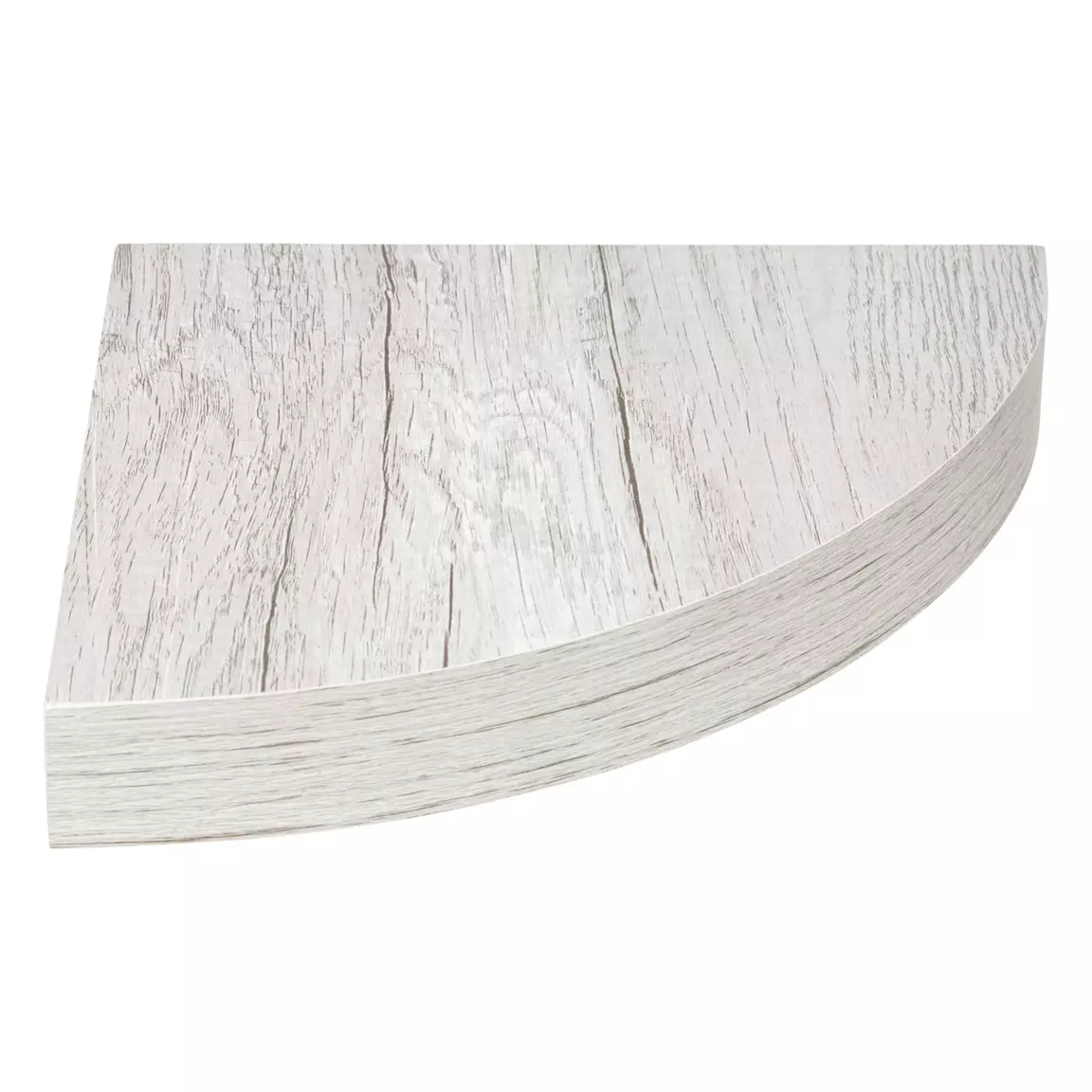 Etagère d'angle en bois (25 cm) Fixy Gris