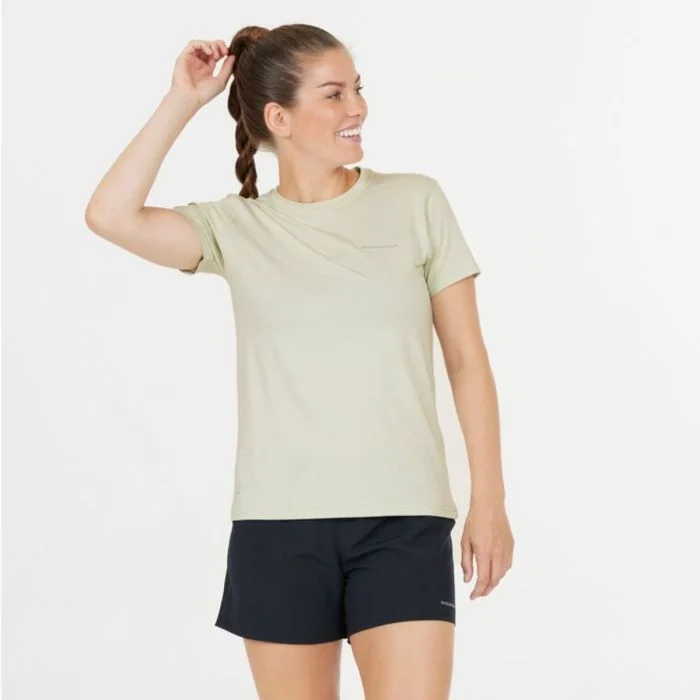 Endurance Dame T-shirts Yonan Performance S/S Tee Grøn