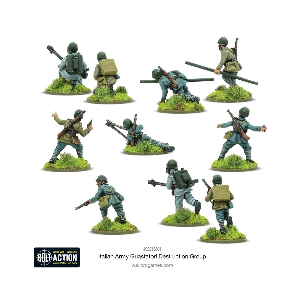 Bolt Action - Italian Army Guastatori Destruction Group